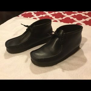 Clarks Originals Wallabee boots.